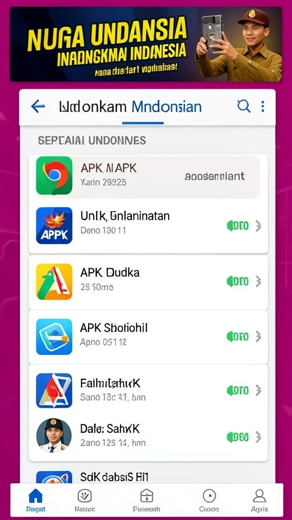 Tampilan antarmuka yang menarik dan mudah digunakan.