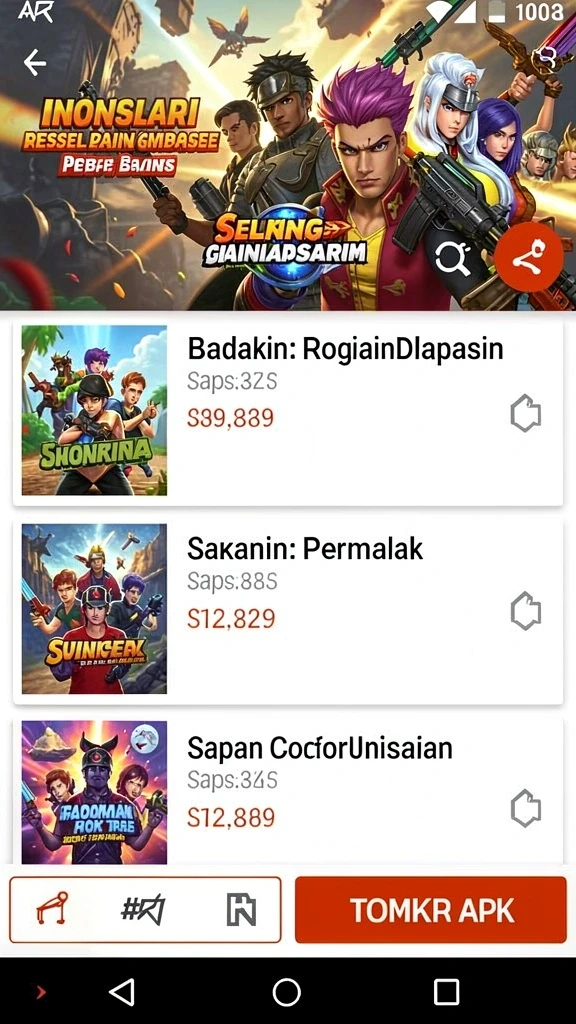 Pilihan level yang beragam dan menantang.