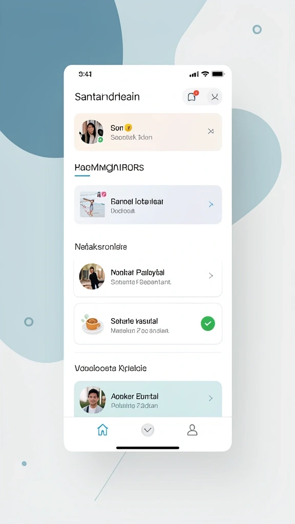 Tangkapan layar menunjukkan fitur komunitas yang memungkinkan interaksi antar pengguna.