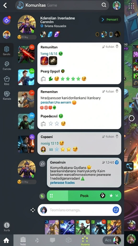 Berbagai pilihan permainan judi yang seru.