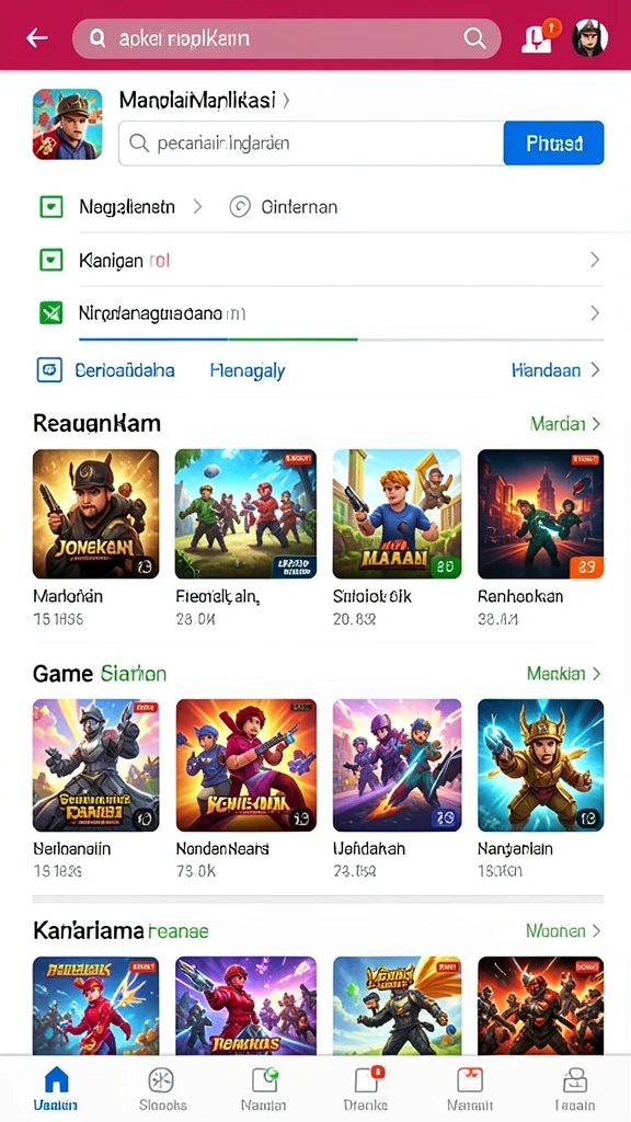 Tangkapan layar karakter baru yang ditambahkan.