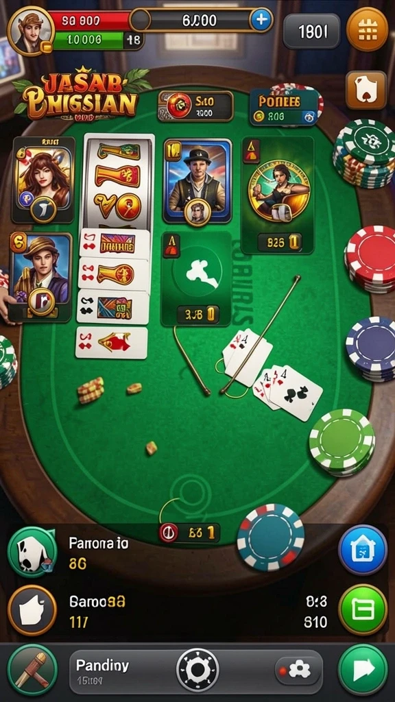 Screenshot ini menunjukkan mode multiplayer yang seru dan interaktif.