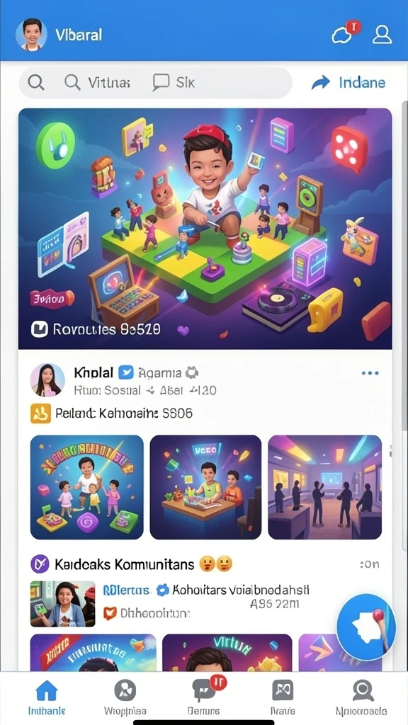 Tampilan antarmuka yang user-friendly.