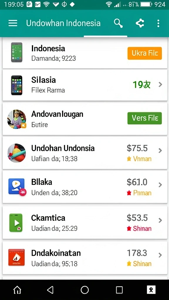 Tampilan antarmuka yang menarik dan mudah digunakan.