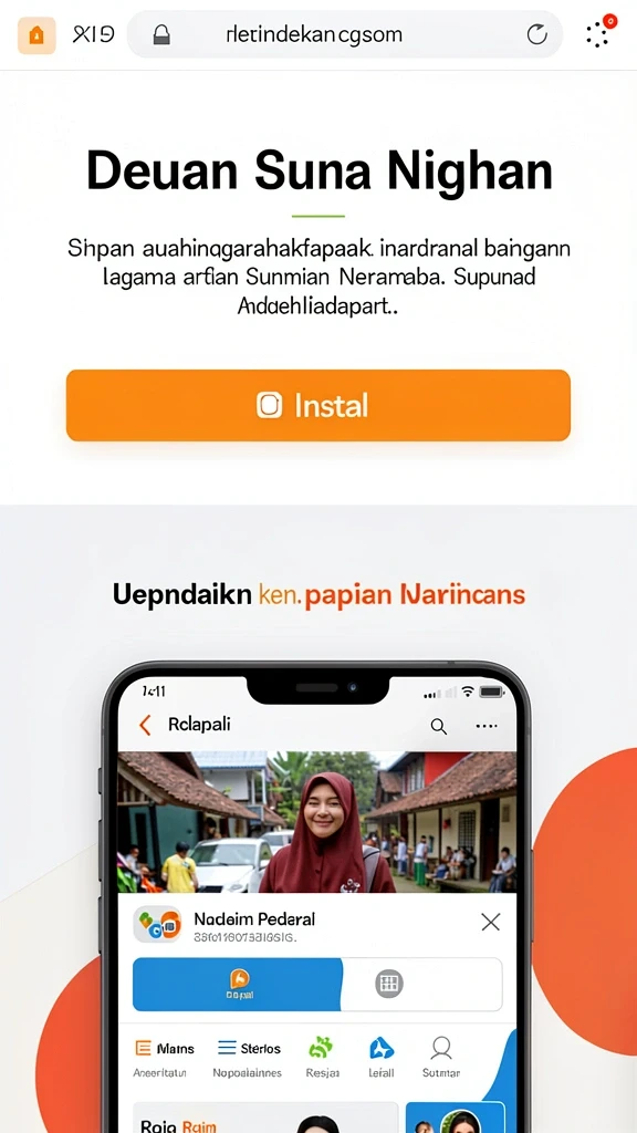 Tampilan antarmuka yang user-friendly.