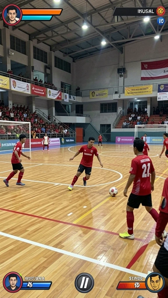 Tampilan menu utama DENTOTO yang interaktif.
