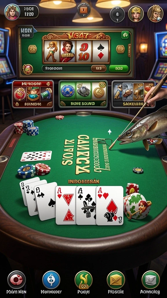 Tangkapan layar menunjukkan aksi mendebarkan dalam permainan.