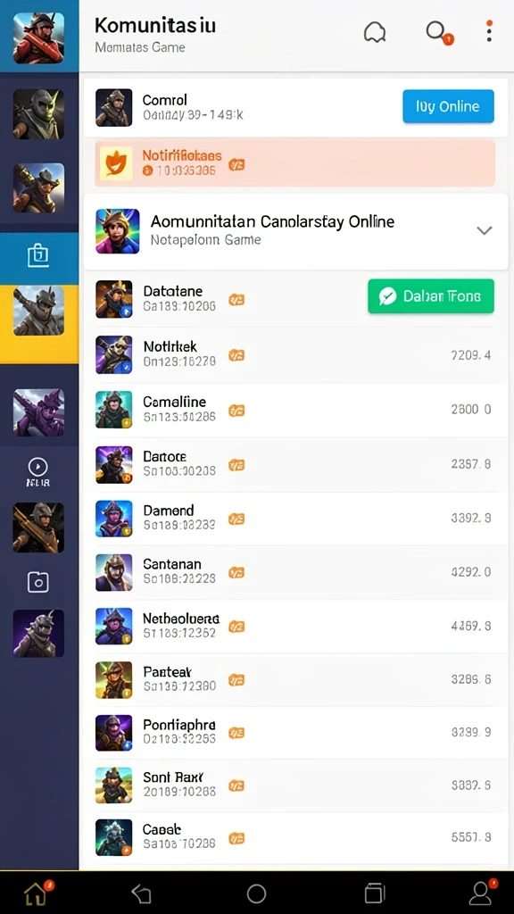 Screenshot dari mode permainan yang penuh aksi.