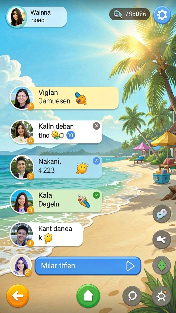 Berbagai permainan menarik untuk dimainkan setiap saat.