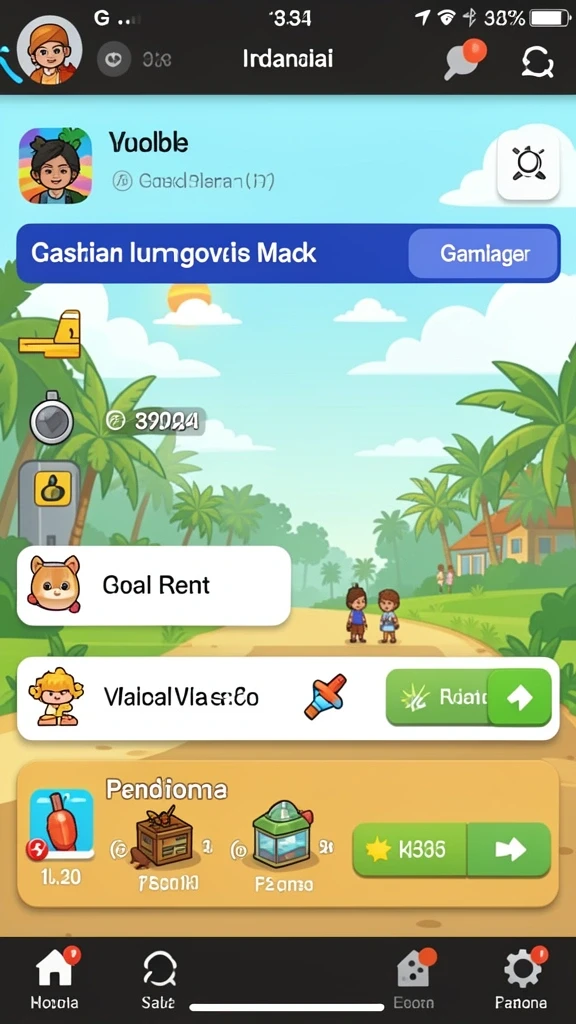 Berbagai mode permainan yang menyenangkan untuk dipilih.
