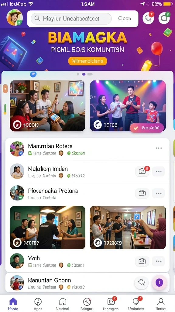 Interface yang user-friendly dan mudah dinavigasi.