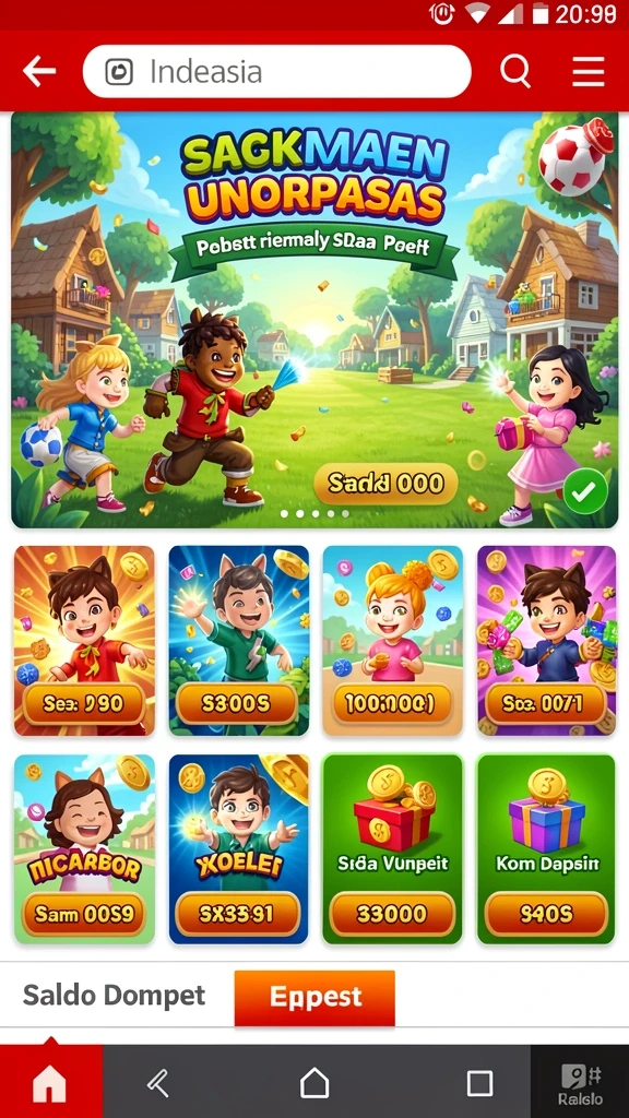 Grafik berkualitas tinggi dan efek suara mendalam.