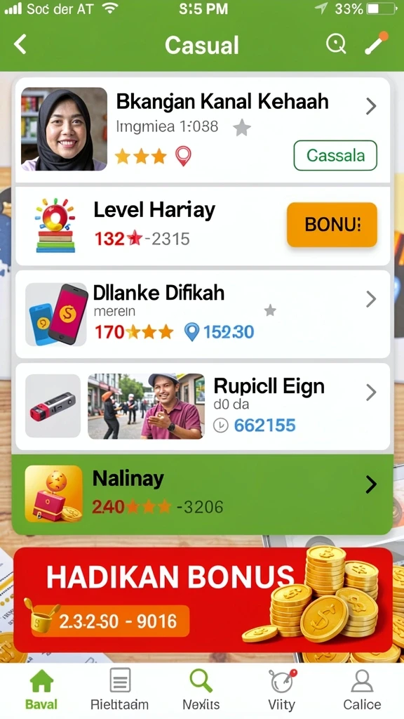 Fitur bonus yang menguntungkan untuk meningkatkan peluang menang.