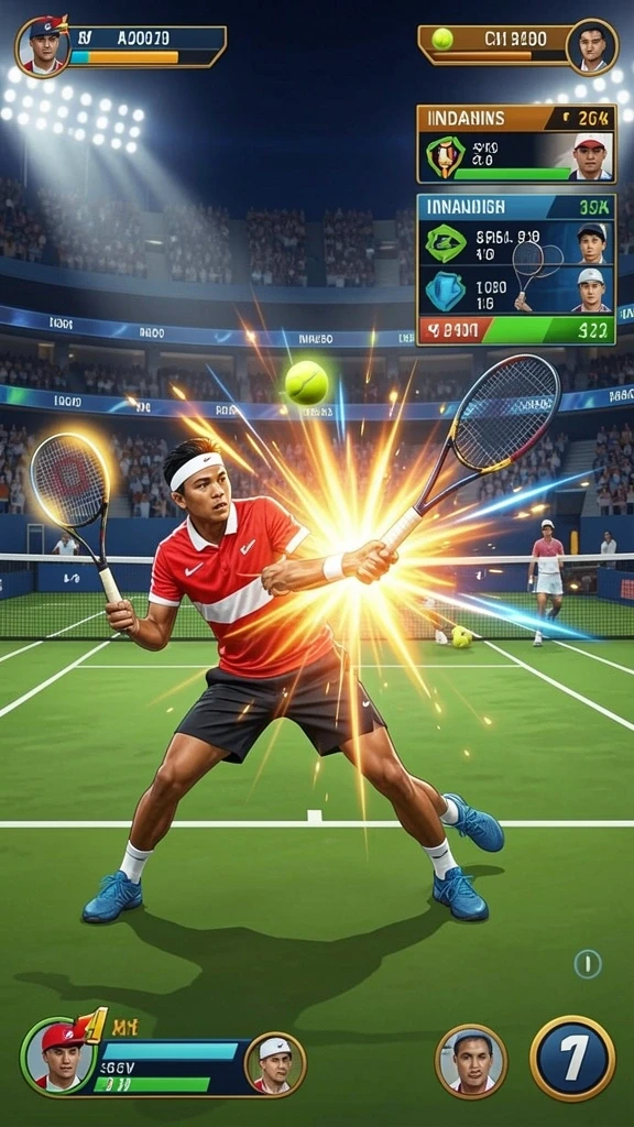 Screenshot aplikasi JKTGAME menampilkan grafik yang memukau.