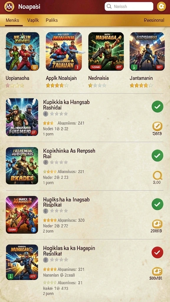 Berbagai mode permainan untuk pilihan menyenangkan.