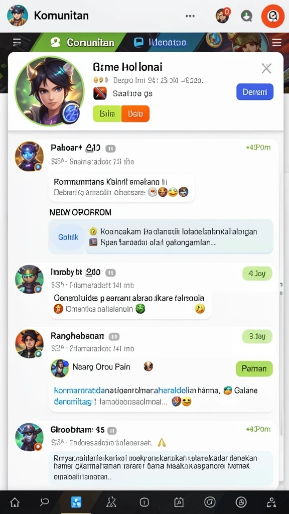 Berbagai jenis ikan yang bisa ditangkap.