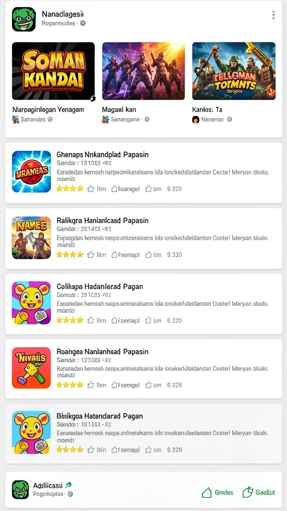 Pengaturan level yang menantang dan beragam.