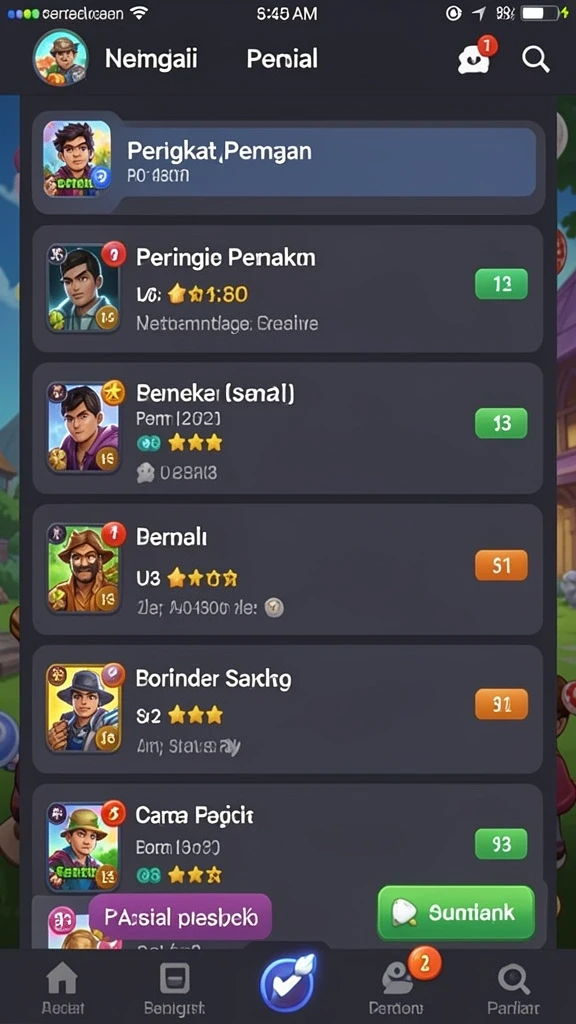 Berbagai jenis permainan togel untuk dipilih.