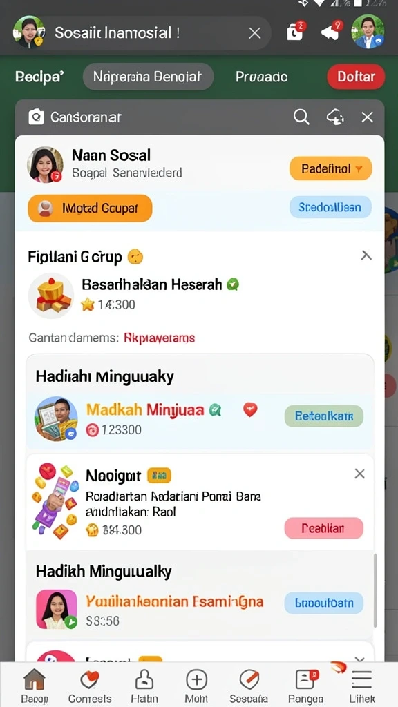 Tangkapan layar menunjukkan gameplay yang menyenangkan dan interaktif.