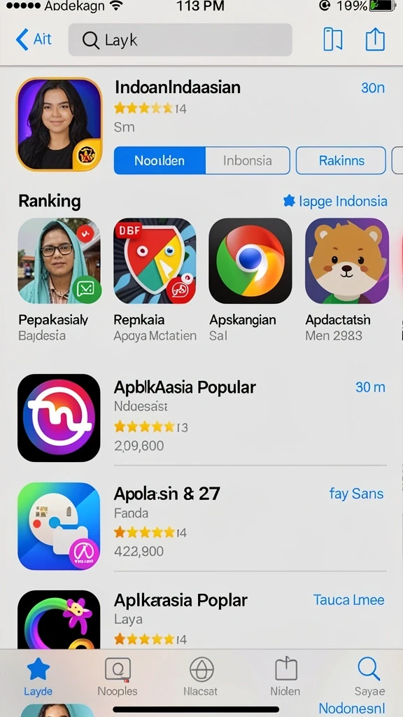 Tampilan antarmuka aplikasi OLXTOTO yang menarik.