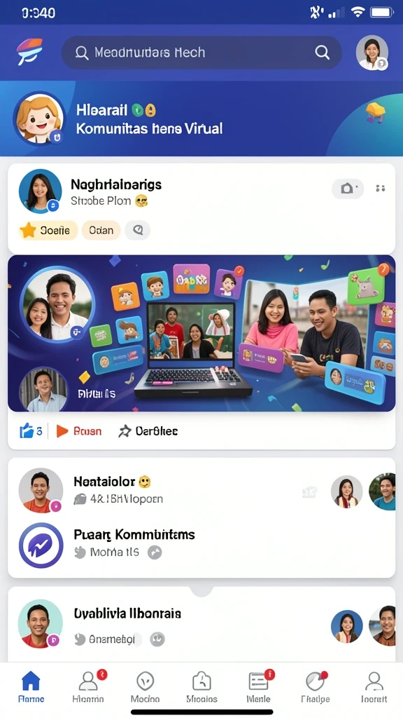 Komunitas pemain yang aktif dan interaktif.
