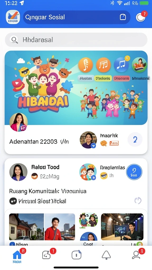 Menampilkan berbagai hadiah menarik untuk dimenangkan.