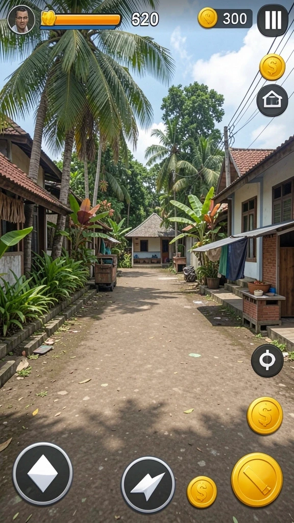 Tangkapan layar menunjukkan grafis menawan RSNGAME.