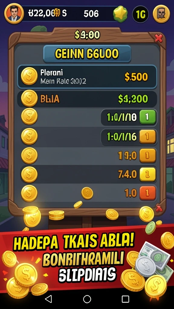 Berbagai tema permainan slot yang seru.