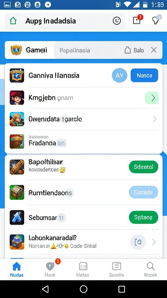 Tampilan antarmuka yang menarik dan mudah digunakan.