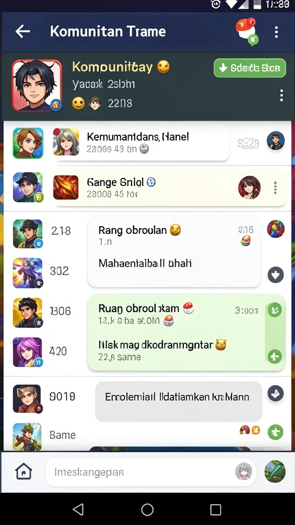 Pilihan permainan yang beragam dan mengasyikkan.