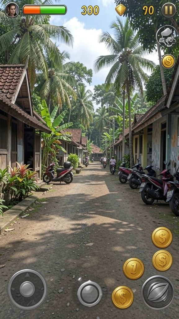 Berinteraksi dengan pemain lain secara langsung.