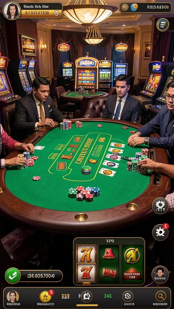Tangkapan layar menampilkan aksi mendebarkan dalam game.