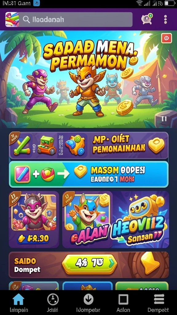 Tampilan antarmuka yang user-friendly dan responsif.