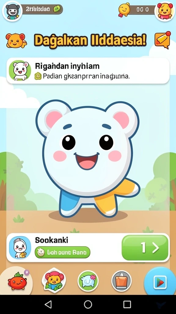 Karakter yang bisa dikustomisasi sesuai pilihan pemain.